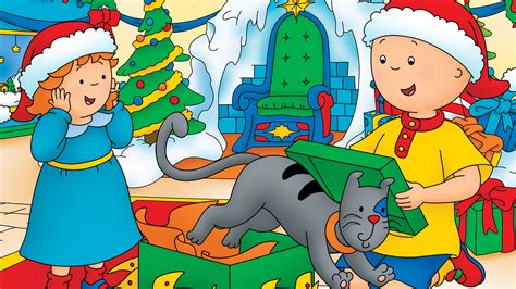 Unleash the Holiday Magic with Caillou and Friends